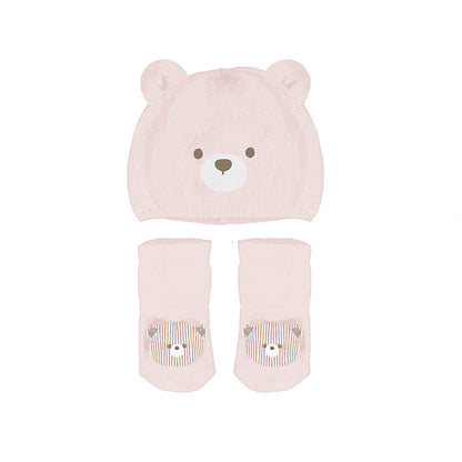 Set Gorro y Medias Tricot
