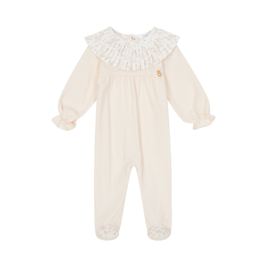 Pijamas Polaina Cuello Volante
