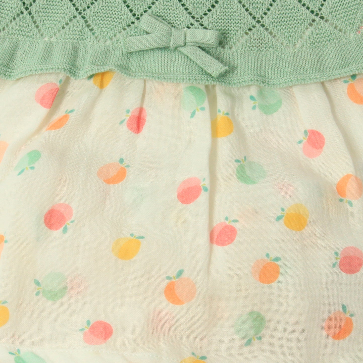 Vestido en Hilo/Tela Estampada