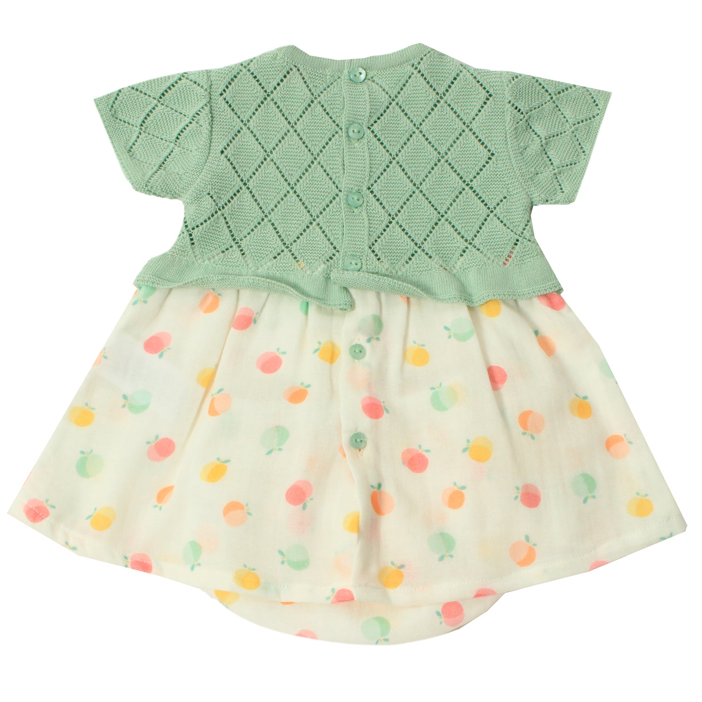 Vestido en Hilo/Tela Estampada