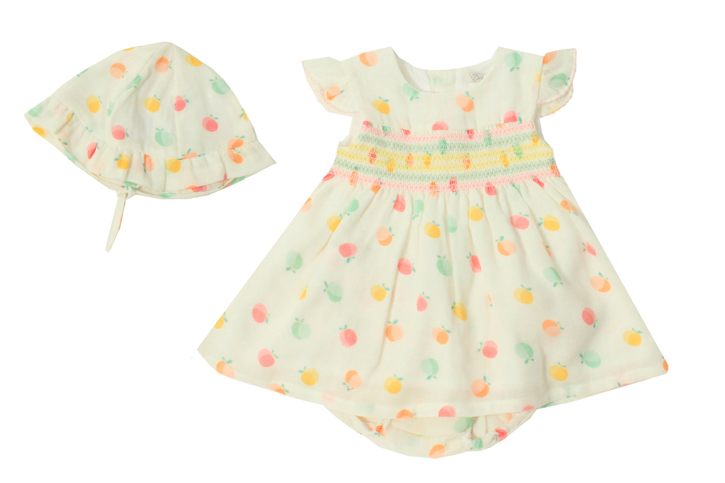 Vestido Estampado Bordado