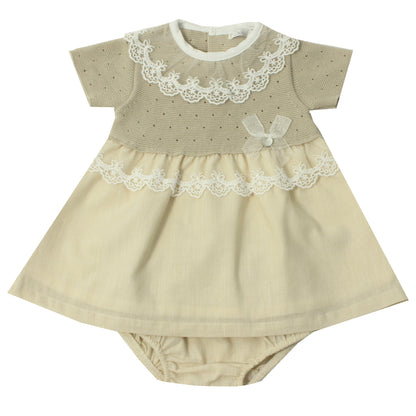Vestido en Hilo con Cubrepañal