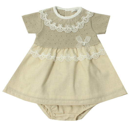 Vestido en Hilo con Cubrepañal