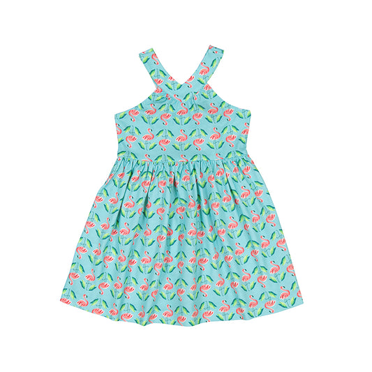 Vestido Estampado Flamencos