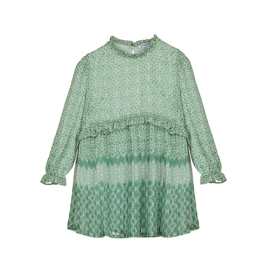 Vestido Gasa Plisada