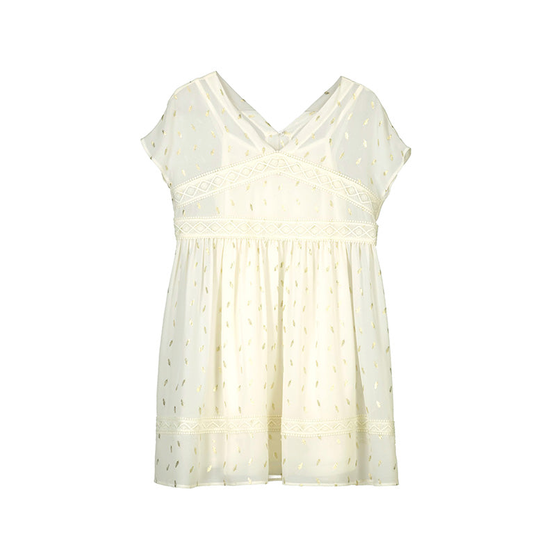 Vestido Plumas