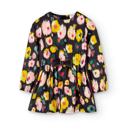 Vestido de Tejido Fantasia Estampado