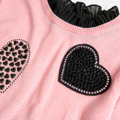 Vestido Tricot Combinado
