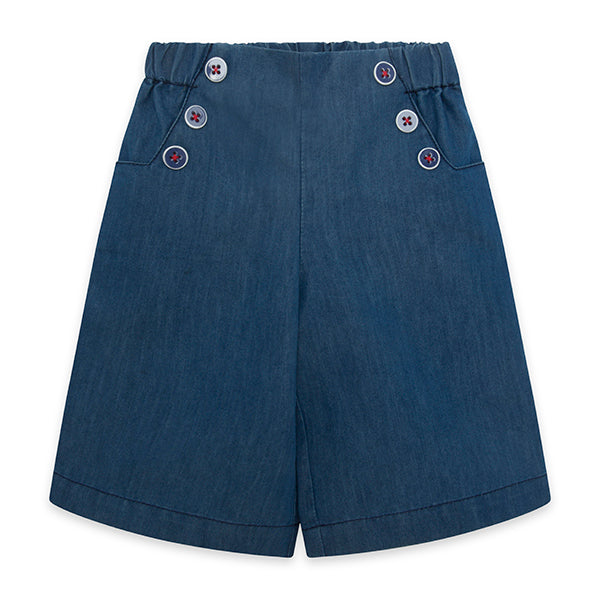 Pantalon Culotte Denim