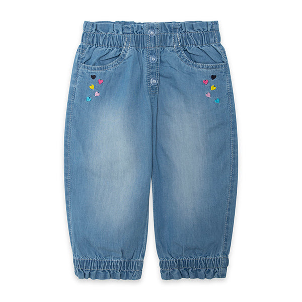 Pantalon Denim Tipo Jogger