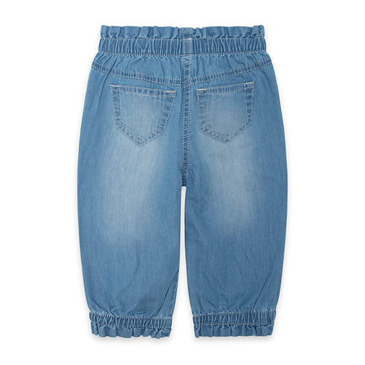 Pantalon Denim Tipo Jogger