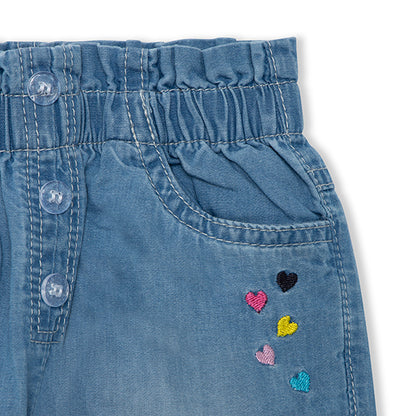 Pantalon Denim Tipo Jogger