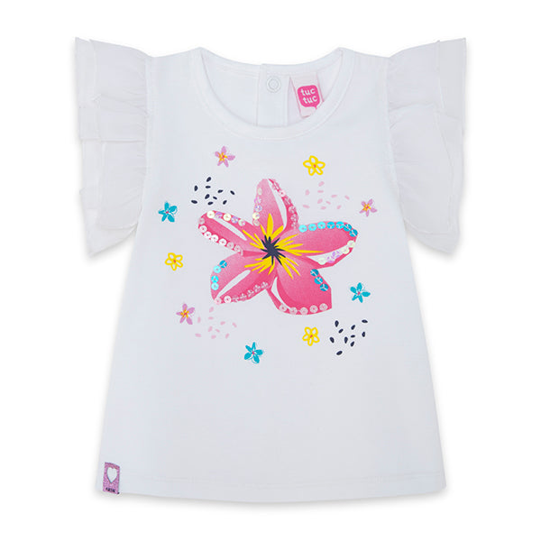 Camiseta Punto y Tul