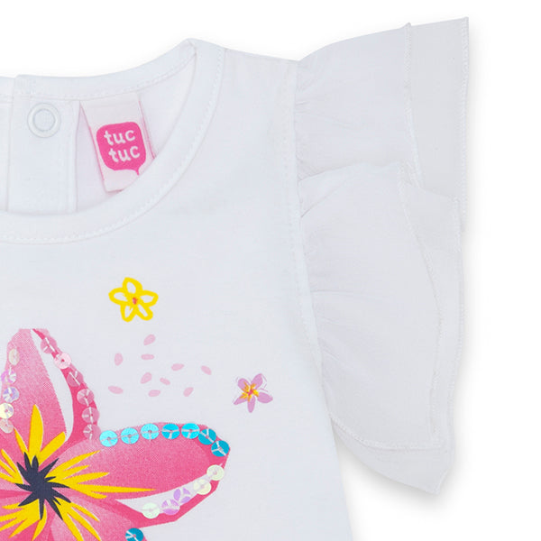 Camiseta Punto y Tul