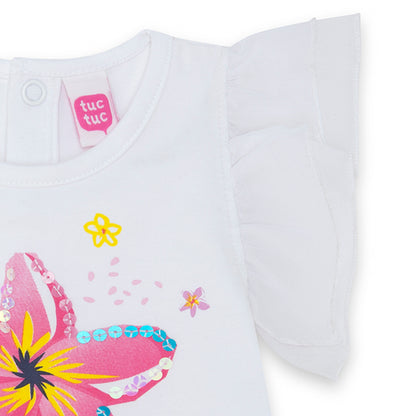 Camiseta Punto y Tul