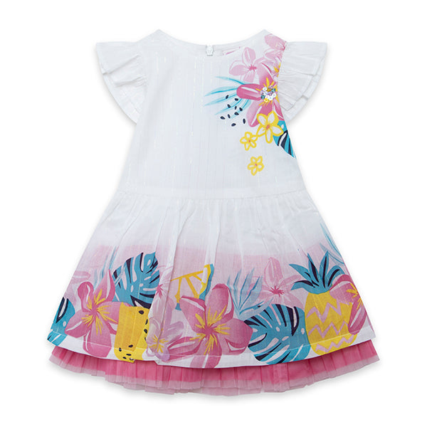 Vestido Estampado Popelin