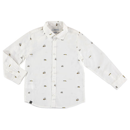 Camisa Ml Estampada