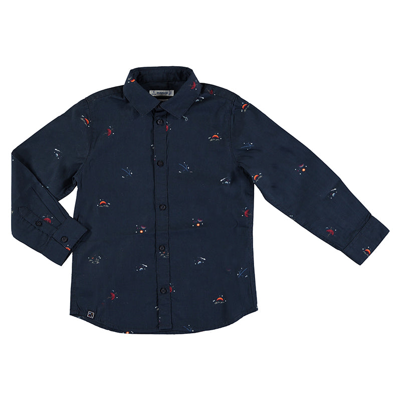 Camisa Ml Estampada
