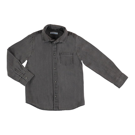 Camisa Ml Soft Denim