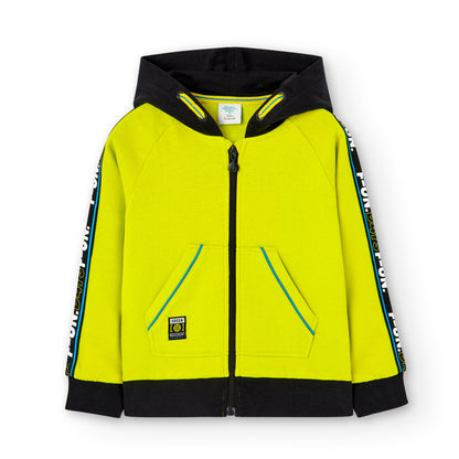 Chaqueta Felpa con Capucha