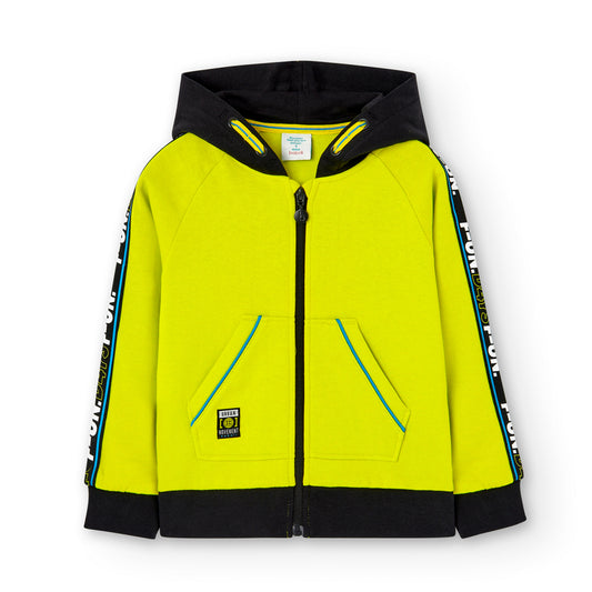 Chaqueta Felpa con Capucha