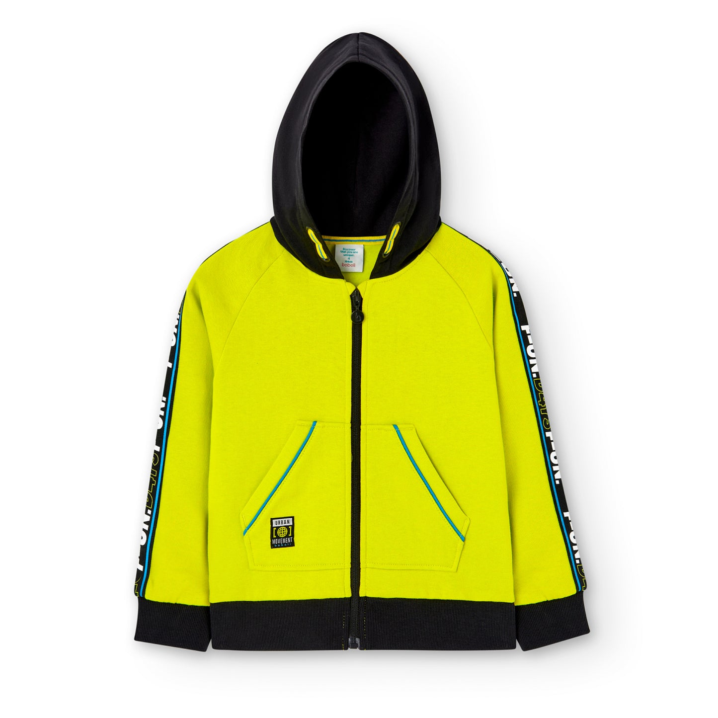 Chaqueta Felpa con Capucha