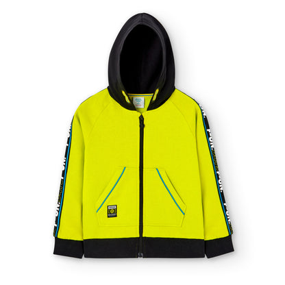 Chaqueta Felpa con Capucha