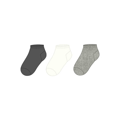 Set 3 Calcetines Lisos