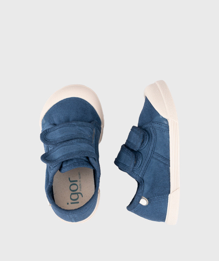 Zapatos Lona Velcro