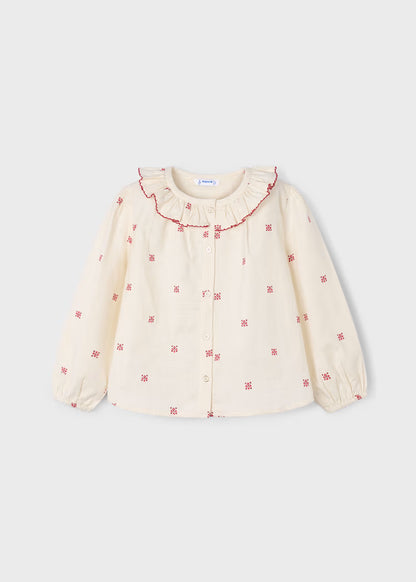 Blusa Cuello Estampado