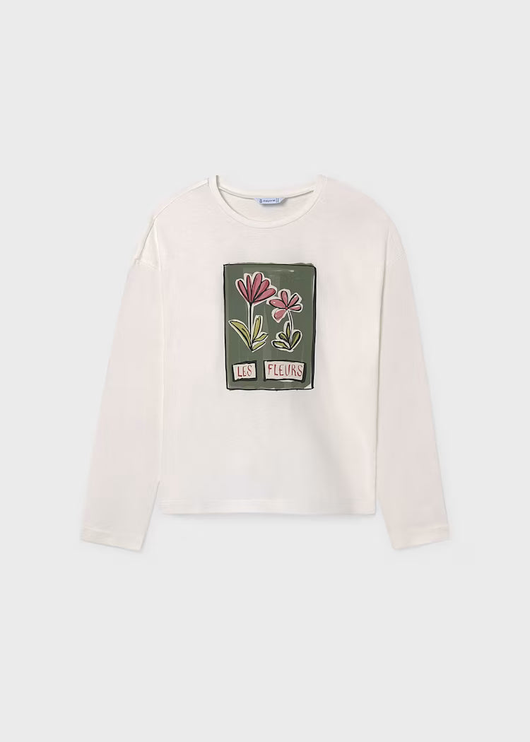 Camiseta Ml Flor