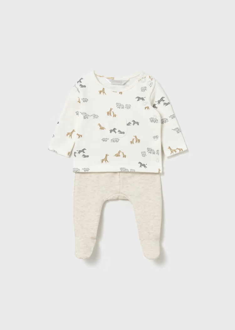 Conjunto polaina estampado