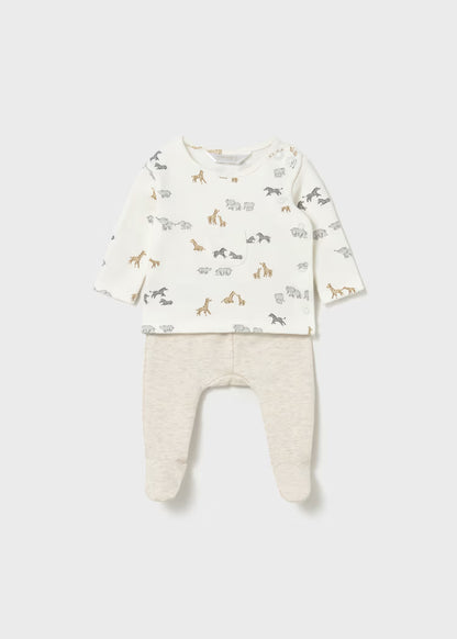 Conjunto polaina estampado