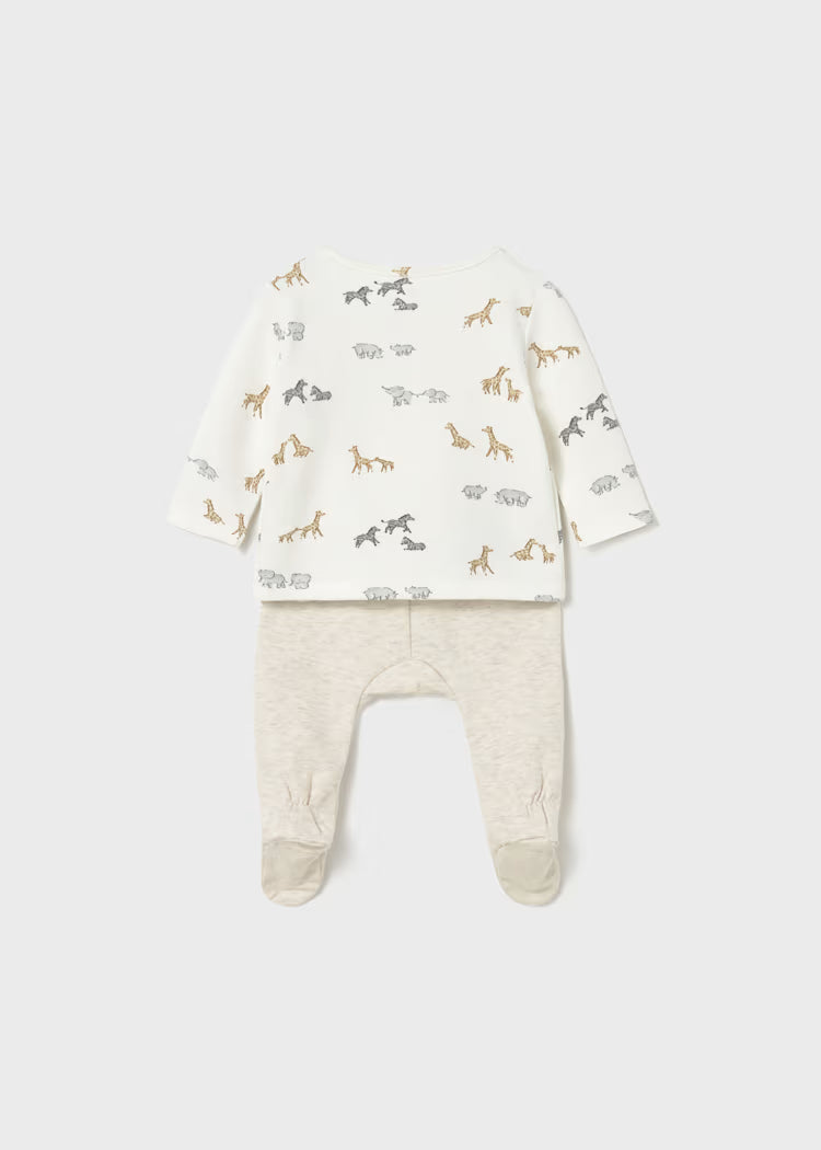 Conjunto polaina estampado