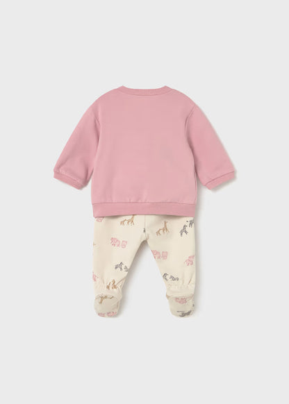 Conjunto polaina felpa