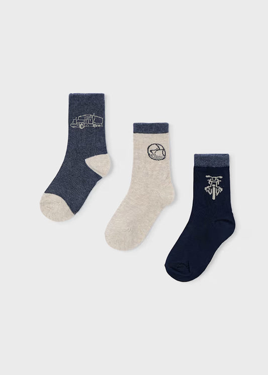 Set 3 Calcetines Dinos